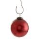 Antique Red Round Christmas Hanging